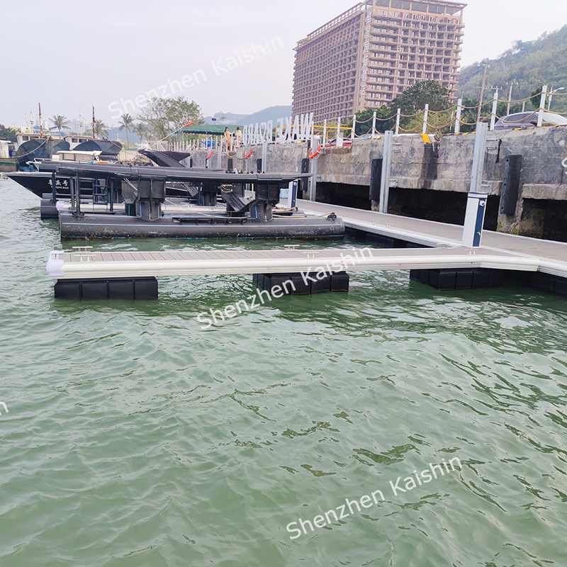 Aluminum Alloy 6061 T6 Yacht Floating Dock Marina Floating Pontoon Platforms