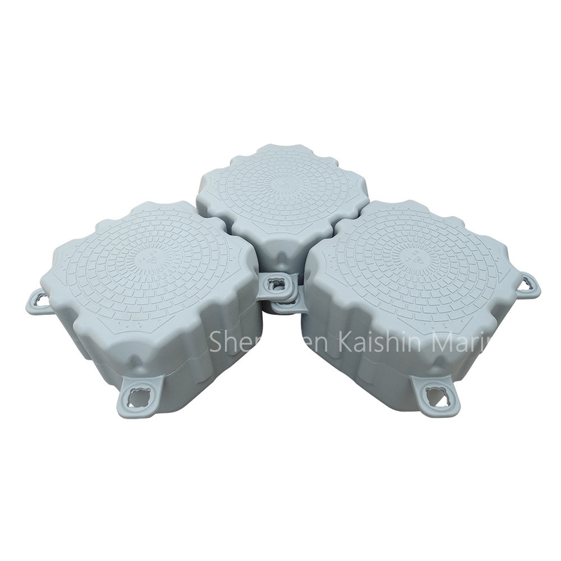 Hassle-Free Bolts Blue Flexible Water Dock HDPE Floating Pontoon For Quick And Effortless Docking