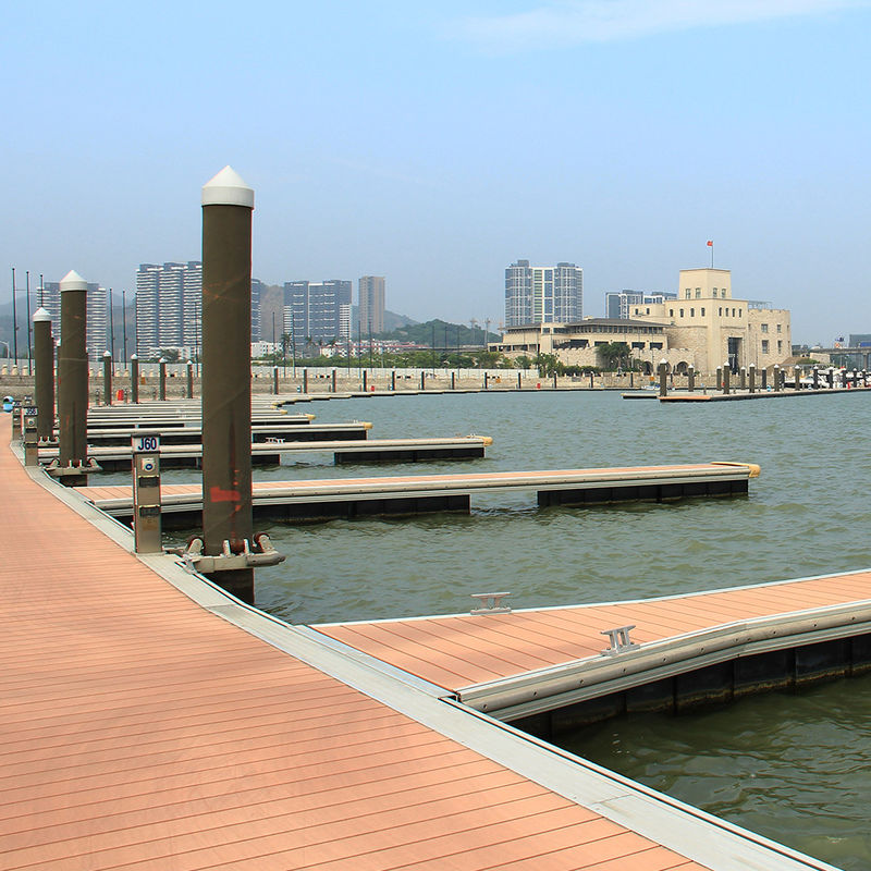 Customized Aluminum Alloy Floating Dock Design Marine Floating Pontoon Walkway