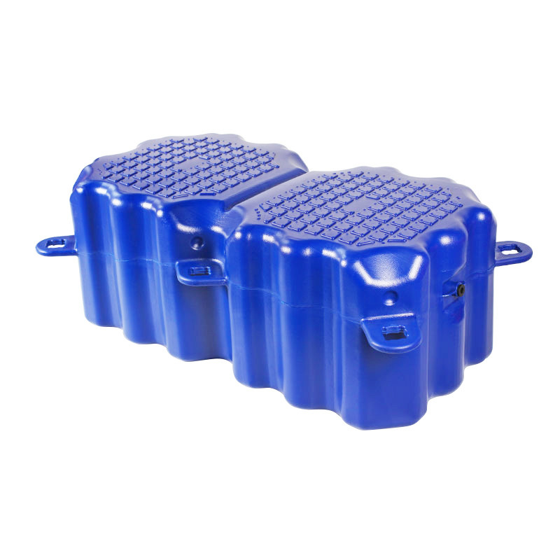 Plastic Drive On Boat Dock Portable Flexible Water Dock For Marina Boat HDPE Floating Cubes Use