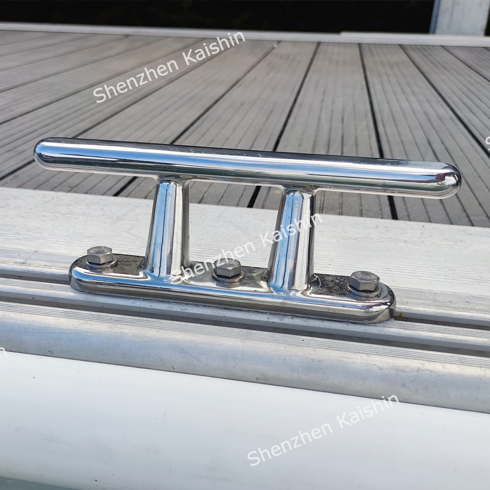 Stainless Steel Boat Mooring Cleat – Hollow Base, Deck Cleat, SM-0171, Free Postage