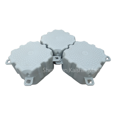 Hassle-Free Bolts Blue Flexible Water Dock HDPE Floating Pontoon For Quick And Effortless Docking