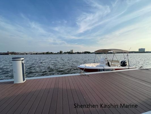 Marine-Grade 6061-T6 Aluminum Floating Pontoon with Customizable Dimensions and 250-275kg/sqm Load Capacity